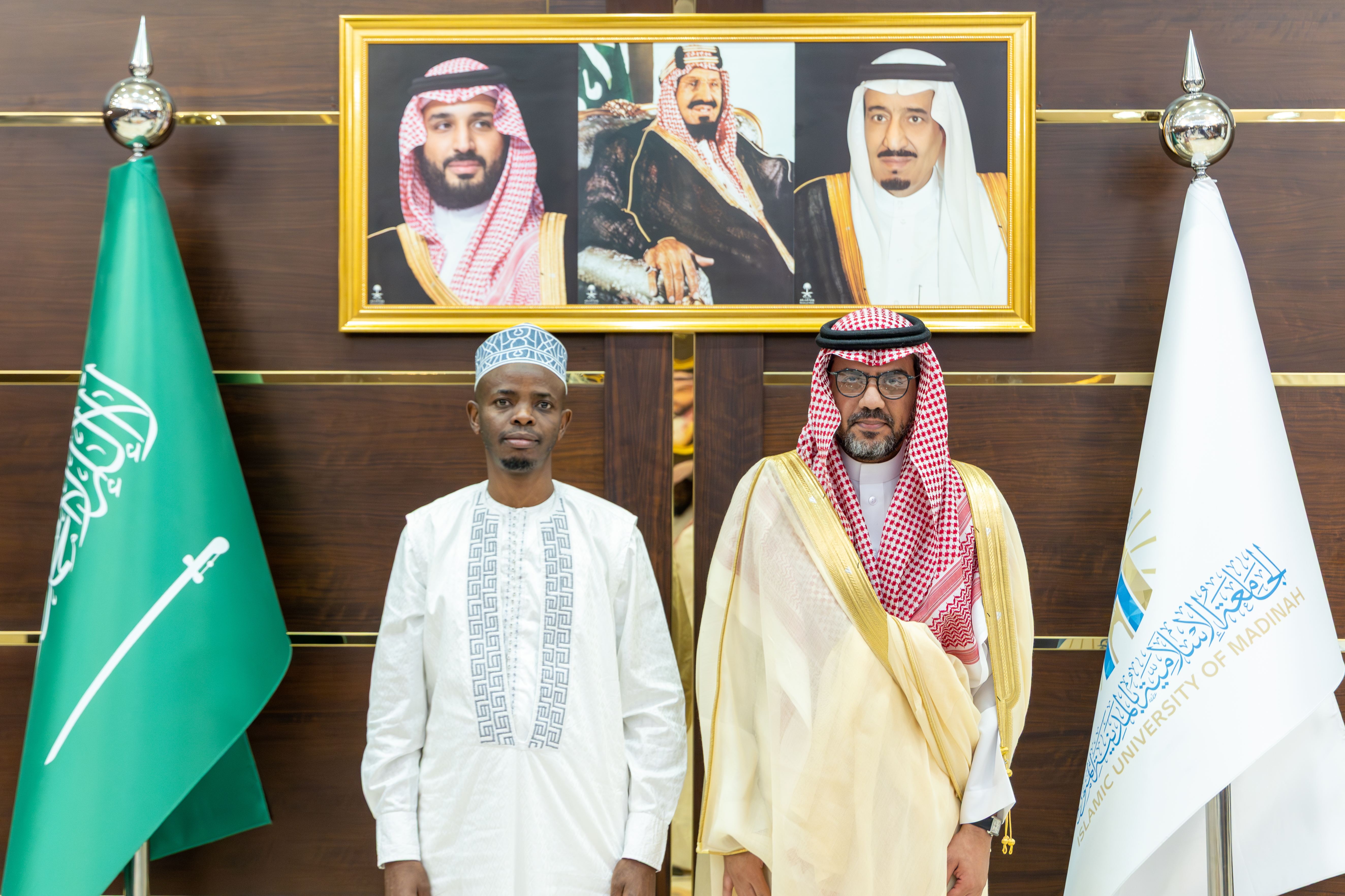 رئيس الجامعة الإسلامية يستقبل مفتي جمهورية رواندا